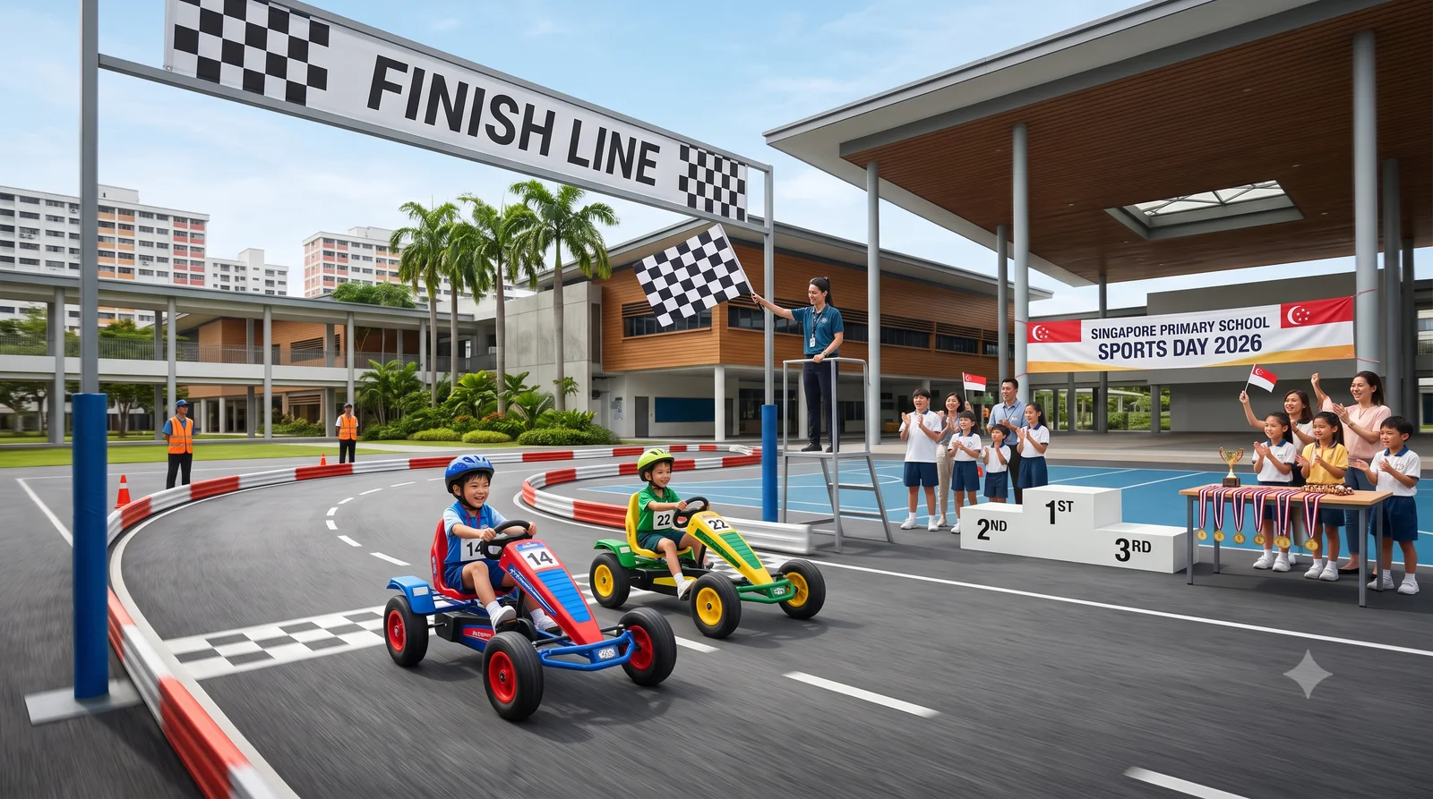 Go-kart sports competition Singapore
